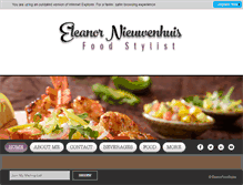 Tablet Screenshot of eleanorfoodstyles.com